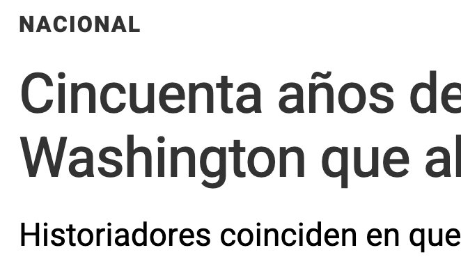 Cincuenta años del discurso de Juan Carlos I en Washington